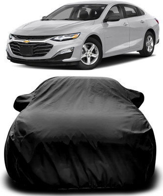 MoTRoX Car Cover For Chevrolet Cruze (With Mirror Pockets)(Black)