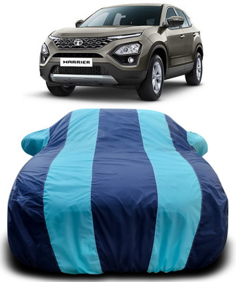 Elegance Car Cover For Tata Harrier (With Mirror Pockets)(Blue, Blue)