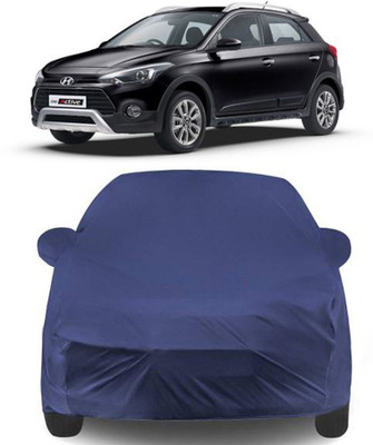 Elegance Car Cover For Hyundai i20 Active (With Mirror Pockets)(Blue)