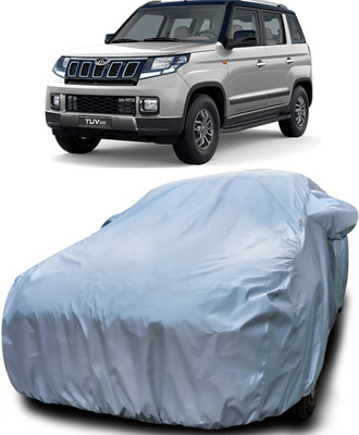 Elegance Car Cover For Mahindra TUV300 (With Mirror Pockets)(Silver)