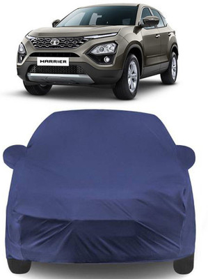 MoTRoX Car Cover For Tata Harrier (With Mirror Pockets)(Blue)