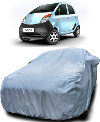 APNEK Car Cover For Tata Nano (With Mirror Pockets)(Silver)