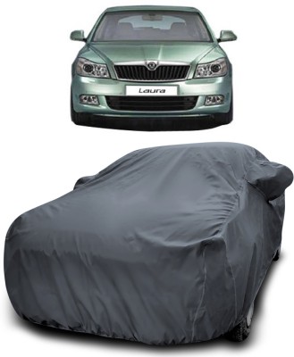 Yuniek Car Cover For Skoda Laura (With Mirror Pockets)(Grey)