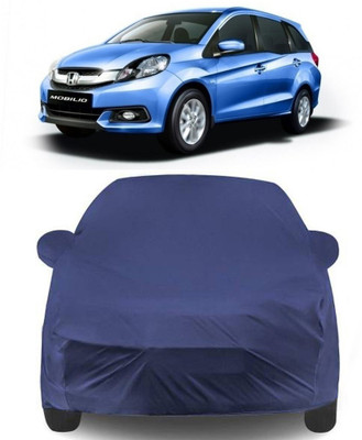 Gavya Car Cover For Honda Mobilio (With Mirror Pockets)(Blue)