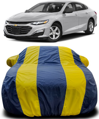 Gavya Car Cover For Chevrolet Cruze (With Mirror Pockets)(Blue, Yellow)