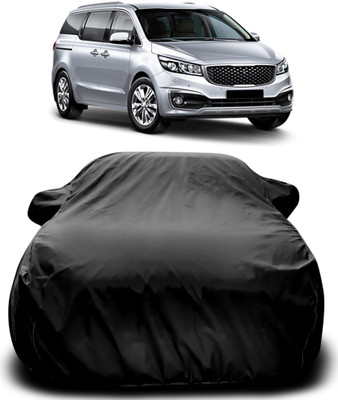 APNEK Car Cover For Kia Carnival (With Mirror Pockets)(Black)