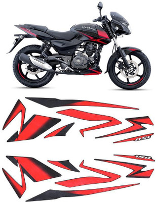 BR BULL Sticker & Decal for Bike(Red)