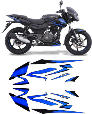 HRBull Sticker & Decal for Bike(Blue, Multicolor)