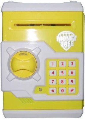 HK Toys Money Safe Kids Piggy Savings with Electronic Lock ATM Bank | Latest Money Safe Kids Piggy Savings with Electronic Lock ATM Bank | Mini Electric secret password safe ATM piggy Bank Money Safe deposit Box toy Coin Bank (Multicolor) Coin Bank(Multicolor)