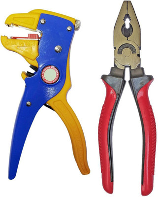 Inditrust Heavy duty Adjustable wire /Cable cutter Automatic wire cutter and plier set Wire Cutter