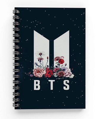 craft maniacs BT21 A5 Diary RULED 160 Pages(Black)