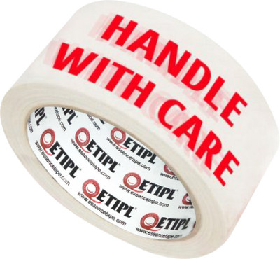 etipl Single sided tape NA tape (Manual)(Set of 1, White, Red)