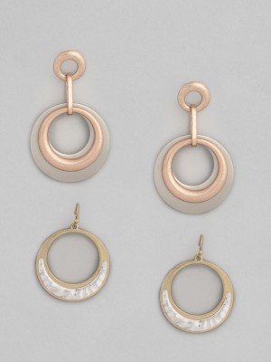 ANOUK Set of 2 Drop Earrings Alloy Drops & Danglers