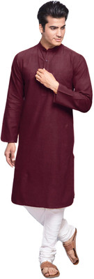 AD & AV Men Kurta Churidar Set