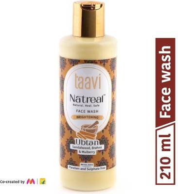 Taavi Natreal Brightening Ubtan - NO Harmful chemicals, only real ingredients Face Wash  (210 ml)