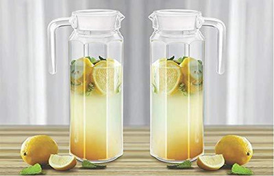 JIGSHTIAL 1.1 L Glass Water Jug
