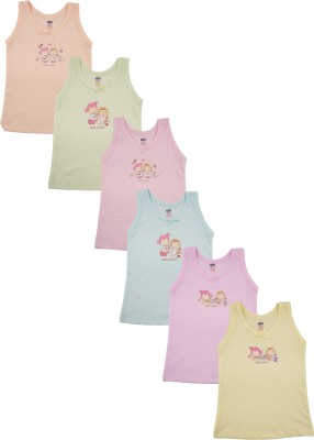 simply Vest For Baby Boys & Baby Girls Pure Cotton(Multicolor, Pack of 6)