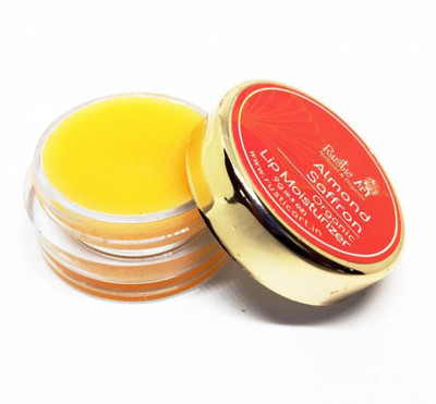 RUSTIC ART Almond Saffron Lip Moisturizer Almond(Pack of: 1, 9 g)