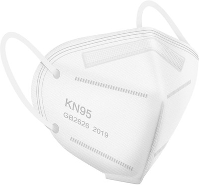 FIDEM N 95 Protective Mask High Breathing Anti Partied for Protection from Bacteria, Germs & Pollution Reusable & Washable(White, Free Size, Pack of 10)
