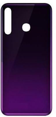 Purplesavvy Infinix Hot 8 Back Panel(Cosmic Purple)