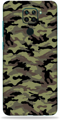 OggyBaba redmi note 9, redmi note9 Mobile Skin(Military Green Camouflage With Matte Finish)