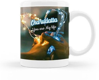 GNS I Love You Charudatta Romantic Wish 101 Ceramic Coffee Mug(330 ml)