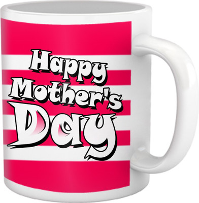 58% OFF on TIED RIBBONS Two Tone Happy Mothers Day Coffee Ceramic Coffee Mug(350 ml)