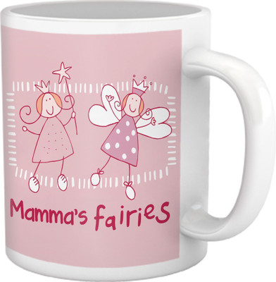 58% OFF on TIED RIBBONS Mamma'S Fairies Gifts Coffee Ceramic Coffee Mug(350 ml)