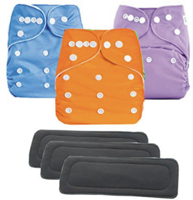 meet novelty best quality reusable & washable/bed protector/ baby FREE ADJUSTABLE SIZE cloth diapers with 5 layer absorbing insert