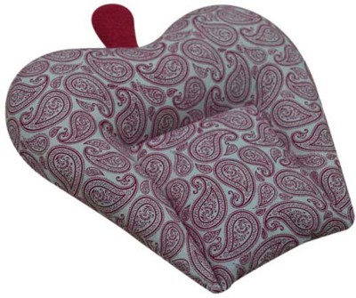 Oscar Home Polyester Fibre Abstract Cushion Pack of 1(Red)