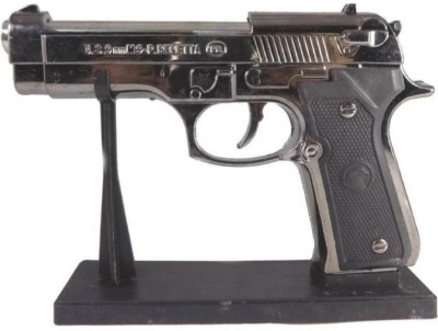 chughu gun Pocket Lighter(blackish silver)