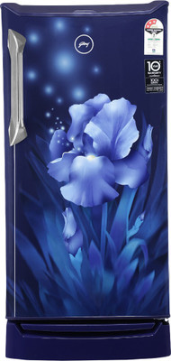 Godrej 185 L Direct Cool Single Door 3 Star Refrigerator(Aqua Blue, RD UNO 1853 PTF AQ BL)