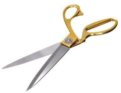 SBTs Stainless Steel Tailoring Scissor (8.5-inch, Golden) Scissors(Set of 1, Gold and Silver)