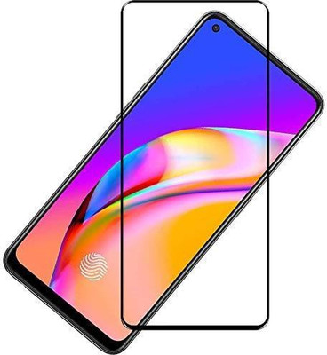 DSCASE Edge To Edge Tempered Glass for OPPO F19s(Pack of 1)