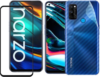 Bai and kaka Front and Back Tempered Glass for Realme Narzo 20 Pro(Pack of 2)