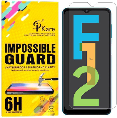 SecureSmarty Impossible Screen Guard for Samsung Galaxy F12(Pack of 1)