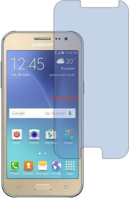 MOBART Tempered Glass Guard for SAMSUNG J200F (GALAXY J2) (Impossible AntiBlue Light)(Pack of 1)