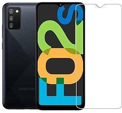 Caseline Tempered Glass Guard for Samsung Galaxy F02S(Pack of 1)
