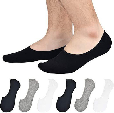 VISHAL_Co Men & Women Low Cut, Ankle Length, Peds/Footie/No-Show(Pack of 6)