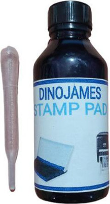 dinojames Stamp Pad Ink (100ml) Voilet Stamp Pad Ink(100 ml)