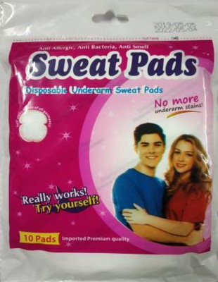 Sweatnil Self Stick Disposable Underarm Sweat Pads