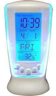 CLUBX Digital Multicolor Clock