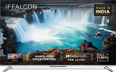 iFFALCON 107.9 cm (43 inch) Ultra HD (4K) LED Smart Android TV with HandsFree Voice Search