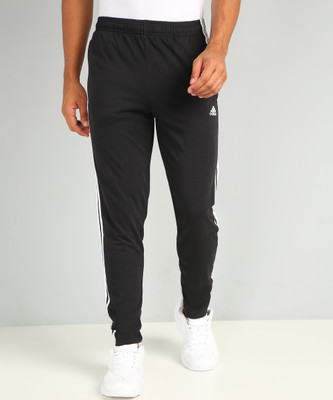ADIDAS Solid Men Black Track Pants
