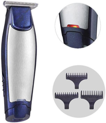 Gmeey Gm 6025 Electric Rechargeable Cordless Hair Trimme Trimmer 60 min  Runtime 3 Length Settings(Multicolor)
