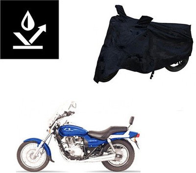Feel heaven Two Wheeler Cover for Bajaj(Avenger, Black)