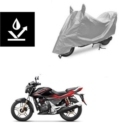 Atulit enterprises Two Wheeler Cover for Honda(CBZ Extreme, Silver)