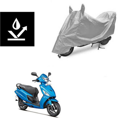 saanvi Two Wheeler Cover for Hero(Maestro Edge, Silver)