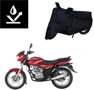 Feel heaven Two Wheeler Cover for Bajaj(Discover 125 DTS-i, Black)