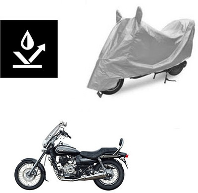 Atulit enterprises Two Wheeler Cover for Bajaj(Avenger 220 Cruise, Silver)